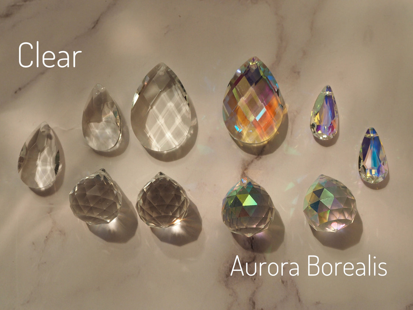 Miya-19cm/7,4″ gold circle Wall hanging/suncatcher with two big rose quartz pendant, housewarming gift