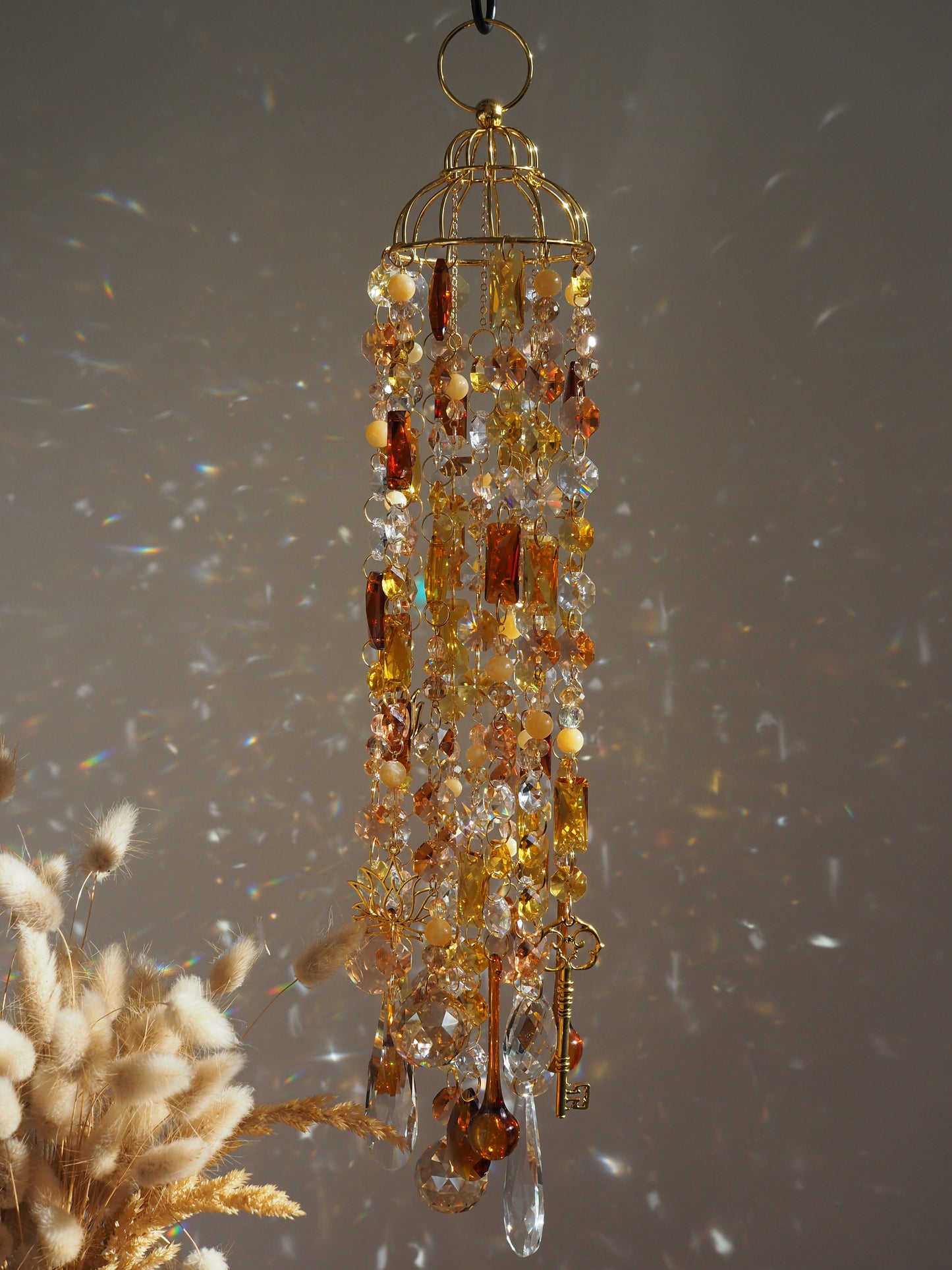 Aria- sárga kristály Szélcsengő - Napfogó