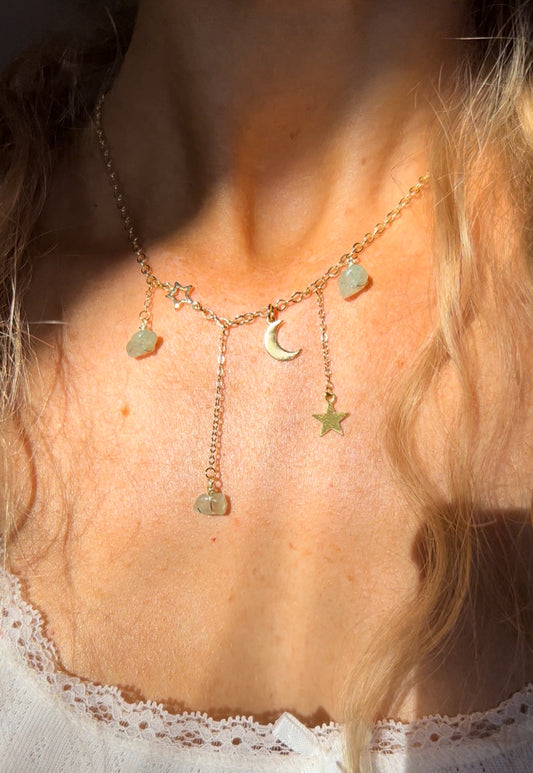 Magic - nyaklánc ásvánnyal