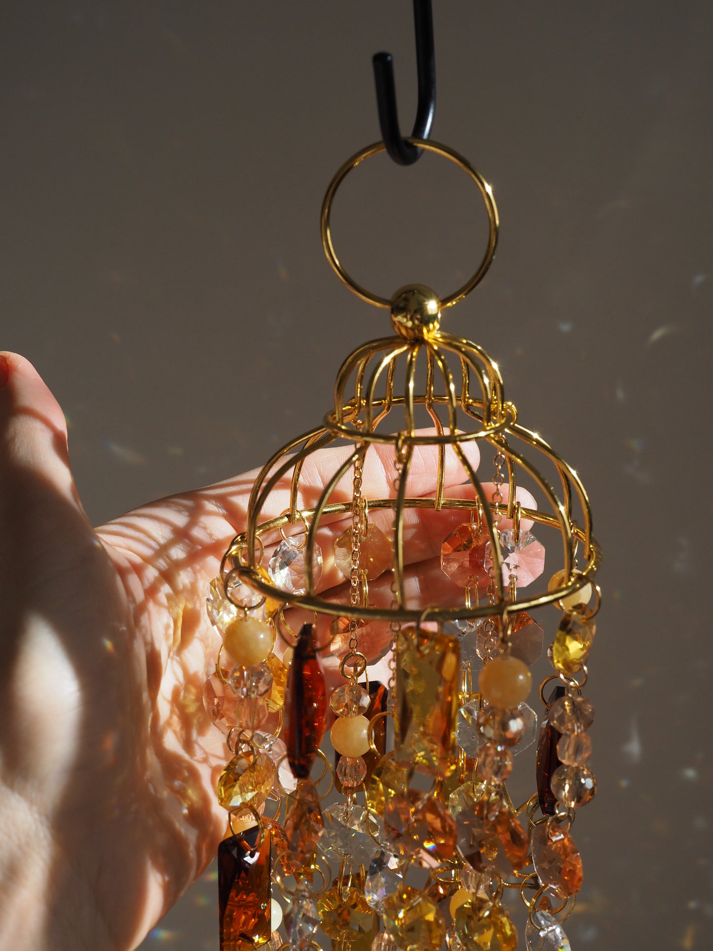 Aria- sárga kristály Szélcsengő - Napfogó