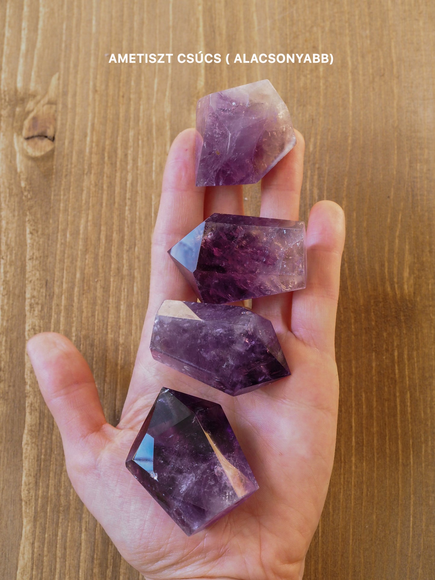 Ametiszt & lótusz napfogó prizma