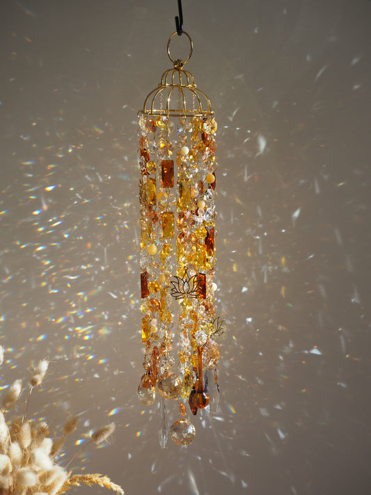 Aria- sárga kristály Szélcsengő - Napfogó