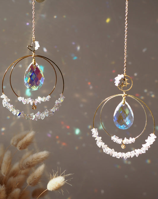 Swarovski kristályokkal felfűzött Napfogó