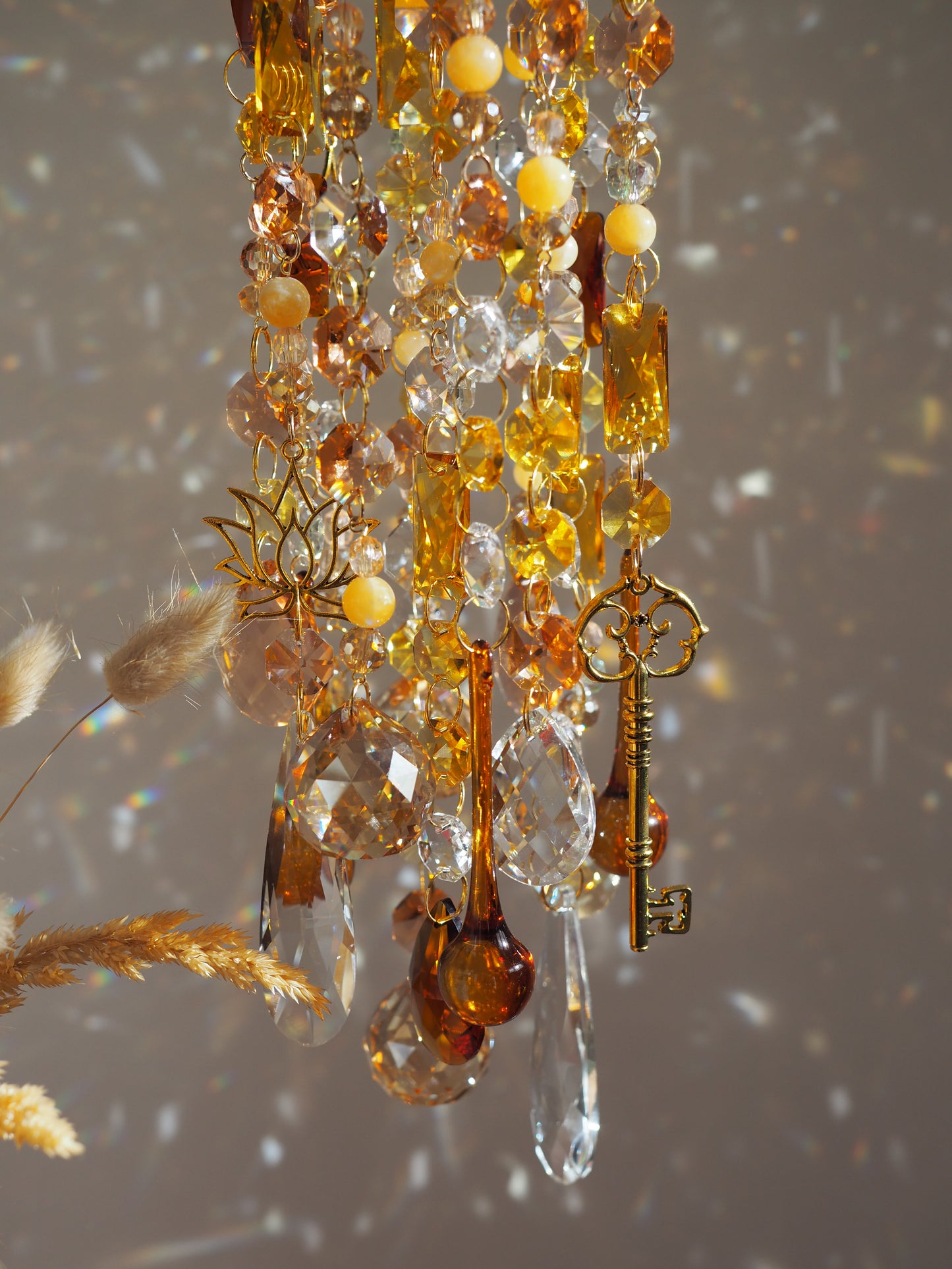 Aria- sárga kristály Szélcsengő - Napfogó