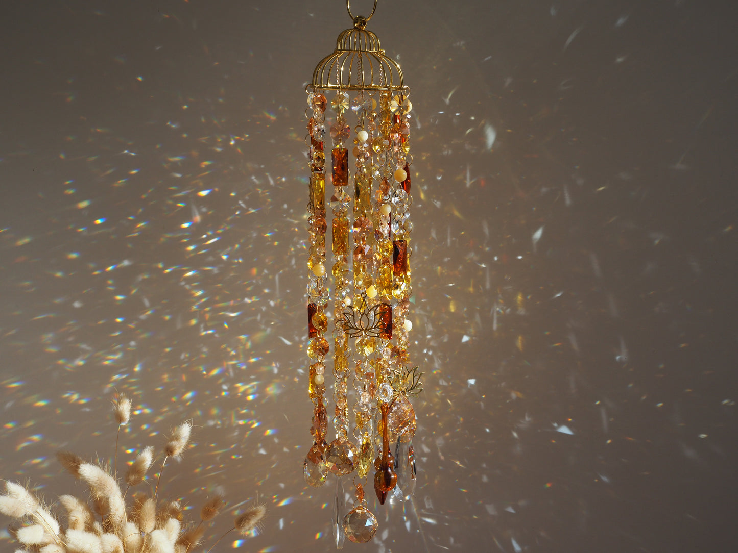 Aria- sárga kristály Szélcsengő - Napfogó