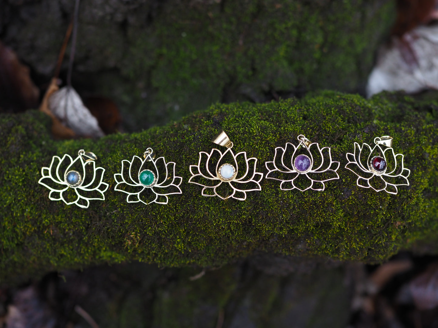 Lótusz virágos - Asztali prizma napfogó kristály dekoráció