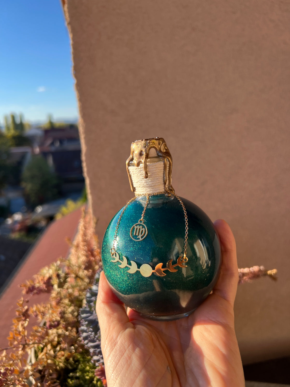 Horoszkópos varázsüveg - elixir dekoráció