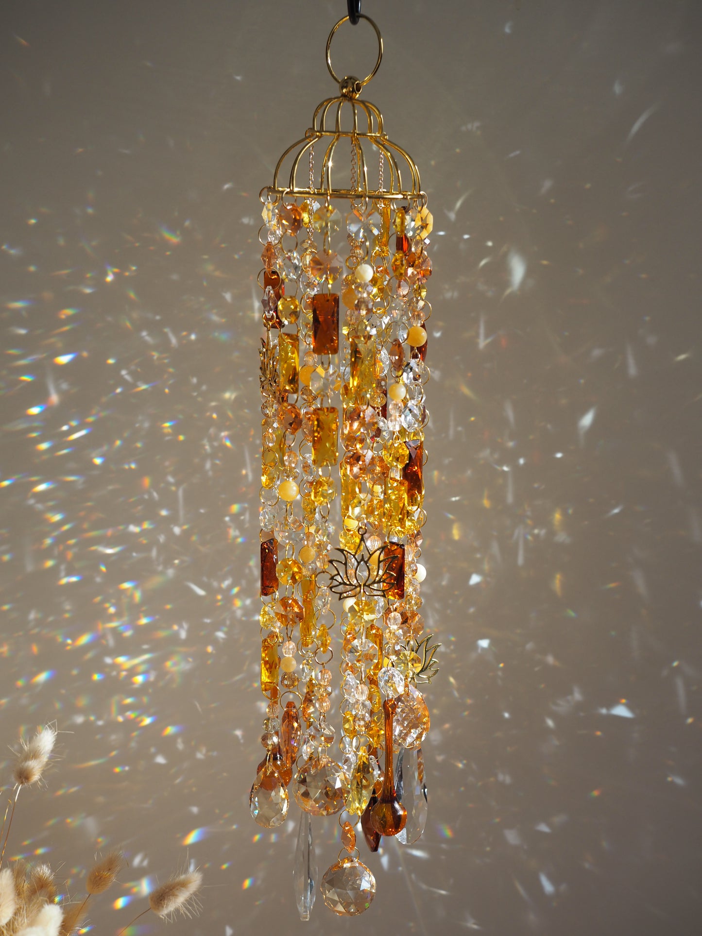 Aria- sárga kristály Szélcsengő - Napfogó