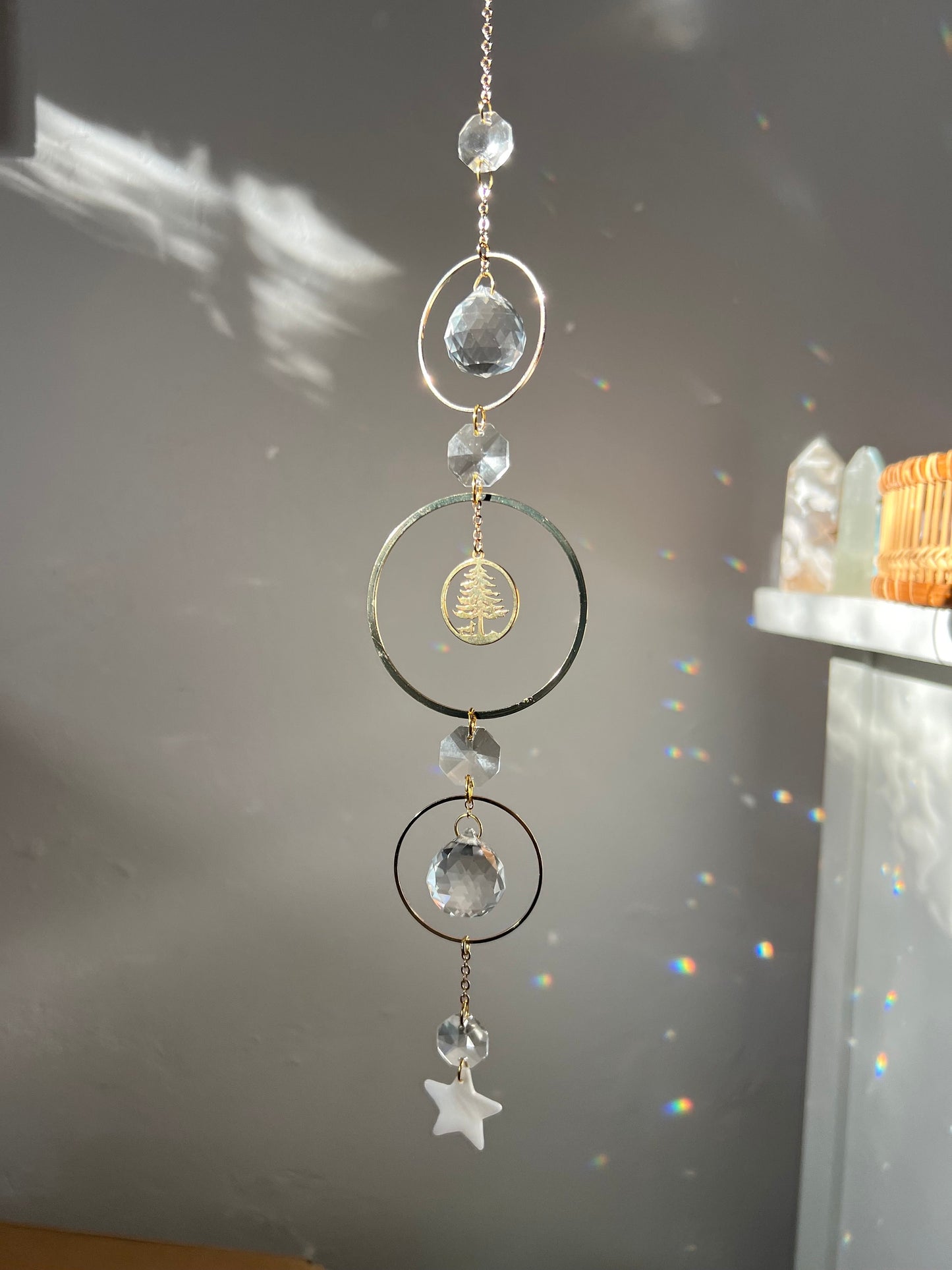 Joy - Christmas suncatcher